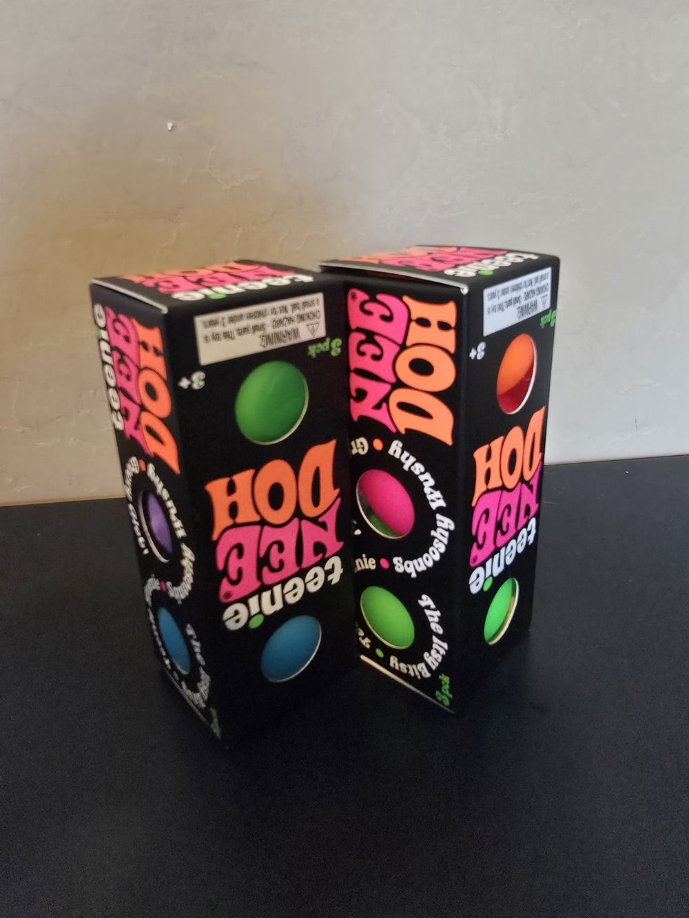 Authentic Teenie Needoh 3 Pack, Various Color Combinations